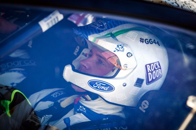 初日と2日目にマシントラブルに見舞われたガス・グリーンスミス（フォード・フィエスタWRC）　2021年WRC第5戦イタリア