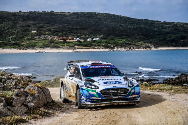 ガス・グリーンスミス（フォード・フィエスタWRC）　2021年WRC第5戦イタリア
