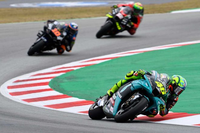 2021年MotoGP第7戦カタルーニャGP　バレンティーノ・ロッシ（ペトロナス・ヤマハSRT）