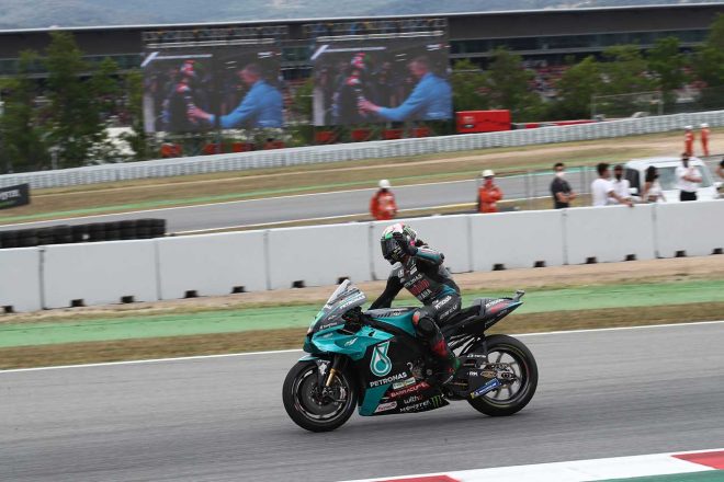 2021年MotoGP第7戦カタルーニャGP　フランコ・モルビデリ（ペトロナス・ヤマハSRT）