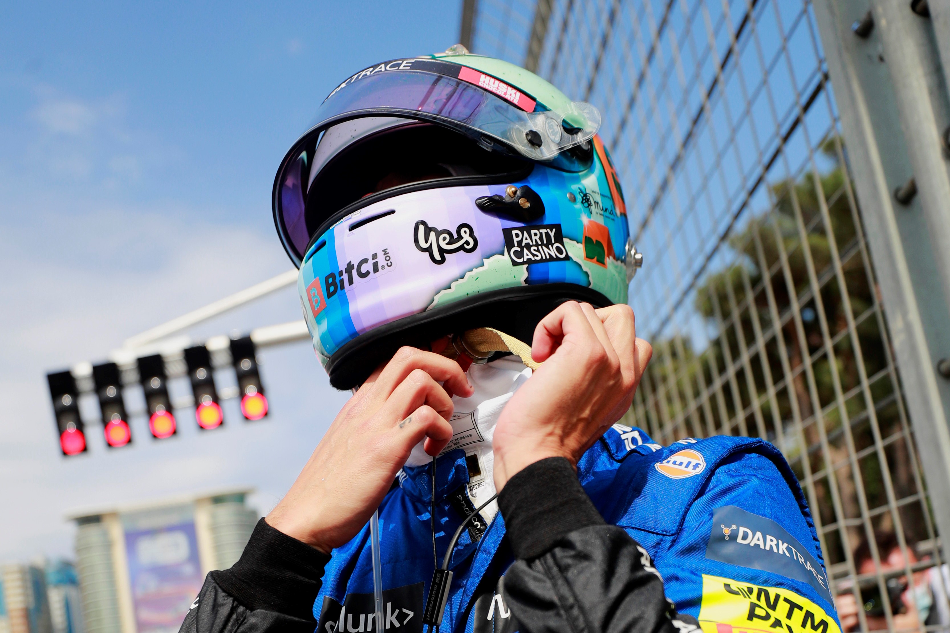 2021年F1第6戦アゼルバイジャンGP　ダニエル・リカルド（マクラーレン）