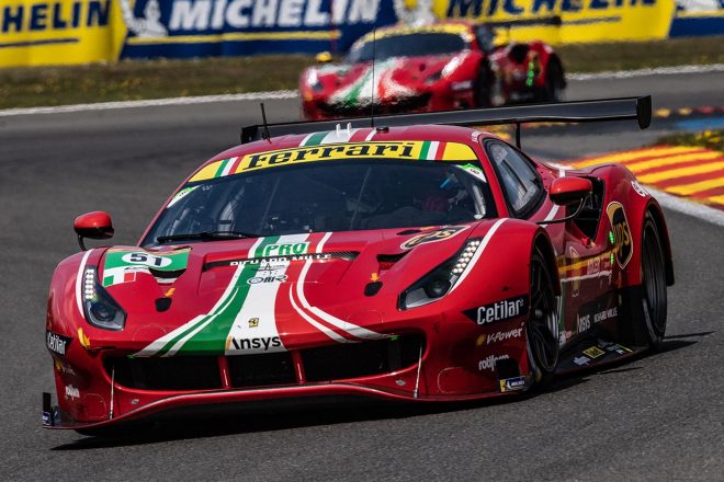 LM-GTEプロのトップチームとして活躍するAFコルセのフェラーリ488 GTE