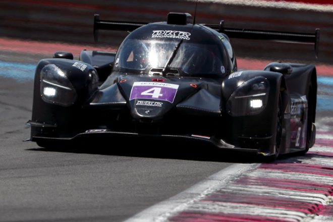 LMP3クラスを制したDKRエンジニアリングの4号車デュケインM30-D08・ニッサン