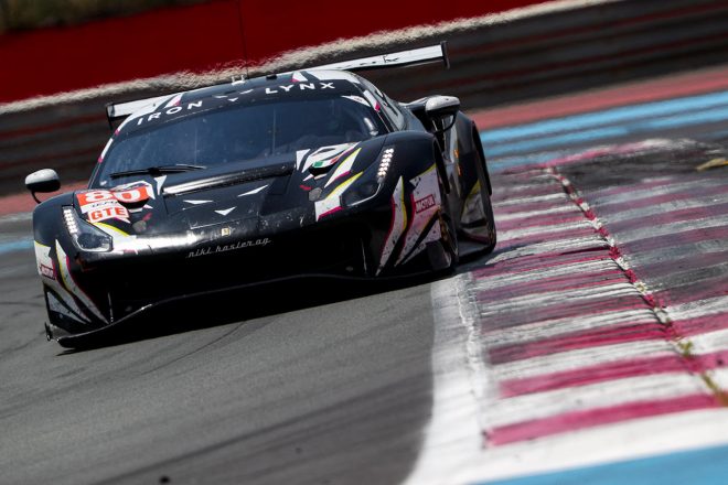 LMGTEクラスウイナーのアイアン・リンクス80号車フェラーリ488 GTE Evo