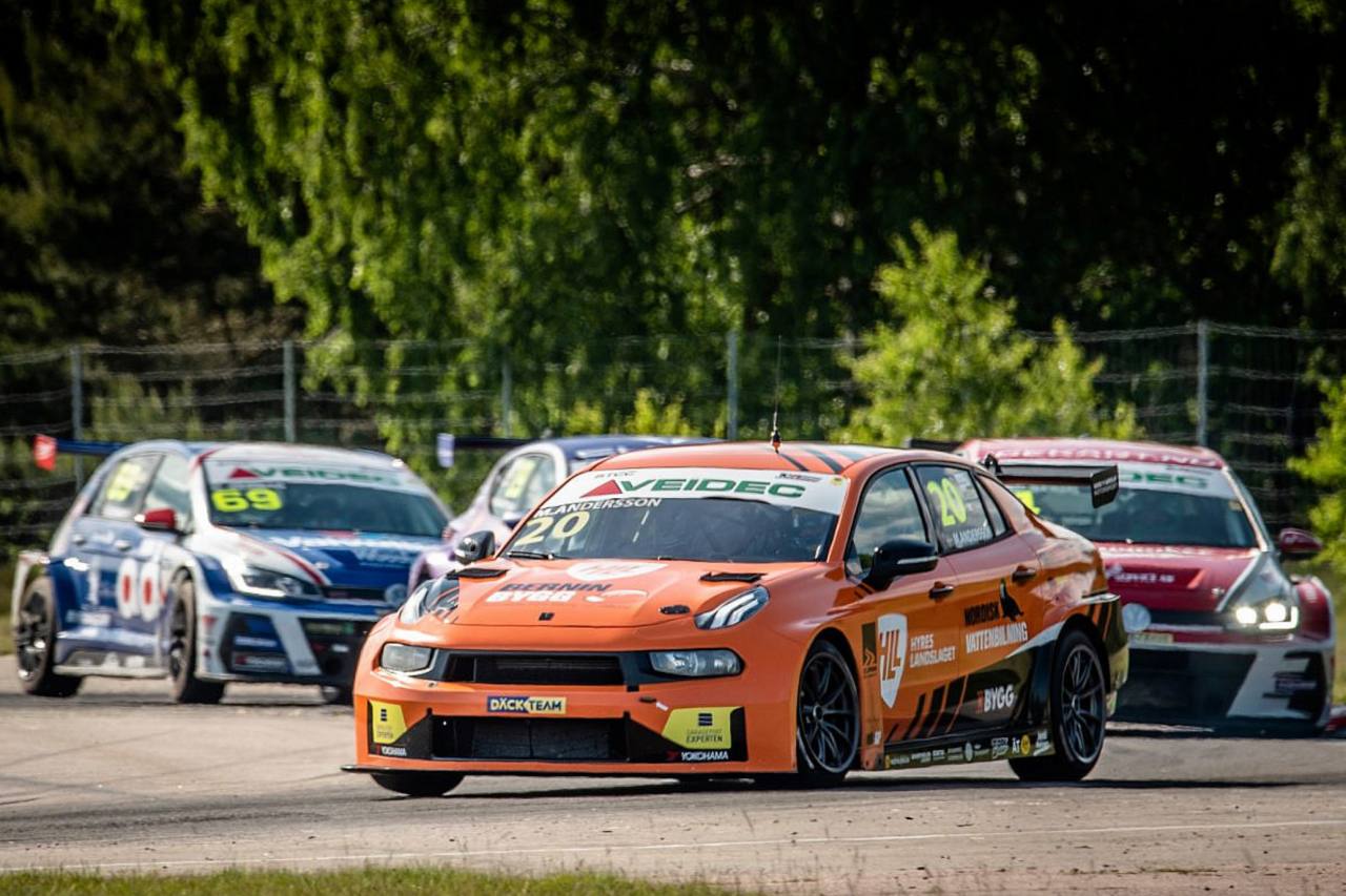 マティアス・アンダーソンが、新たにスイッチしたLynk＆Co 03 TCRで欧州地域最初のカスタマーとしてSTCC初勝利を飾っている