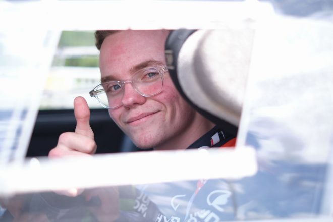 6月12～13日開催のラリーアルバ参戦を発表したオリバー・ソルベルグ