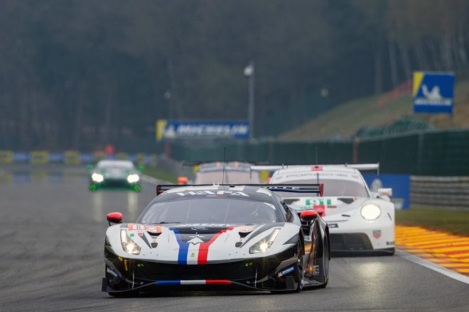 サクセスバラスト搭載によりLMGTEアマクラス最重量で第2戦に臨むAFコルセの83号車フェラーリ488 GTE Evo