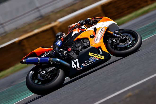 豊島怜（speedHeartDOGFIGHTRACINGYAMAHA）／2021全日本ロード第4戦筑波 特別スポーツ走行