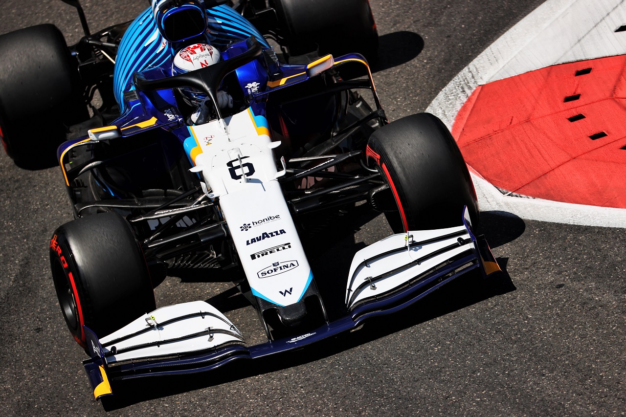 2021年F1第6戦アゼルバイジャンGP　ニコラス・ラティフィ（ウイリアムズ）