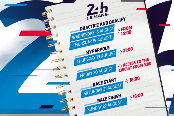 2021年ル・マン24時間レースのスケジュール