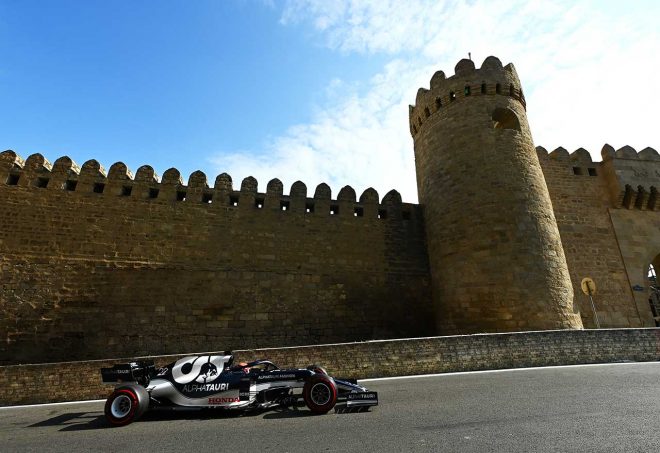 2021年F1第6戦アゼルバイジャンGP　角田裕毅（アルファタウリ・ホンダ）