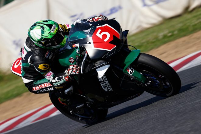 ST600：荒川晃大（MOTO BUM HONDA）／2021全日本ロード第4戦筑波 特別スポーツ走行