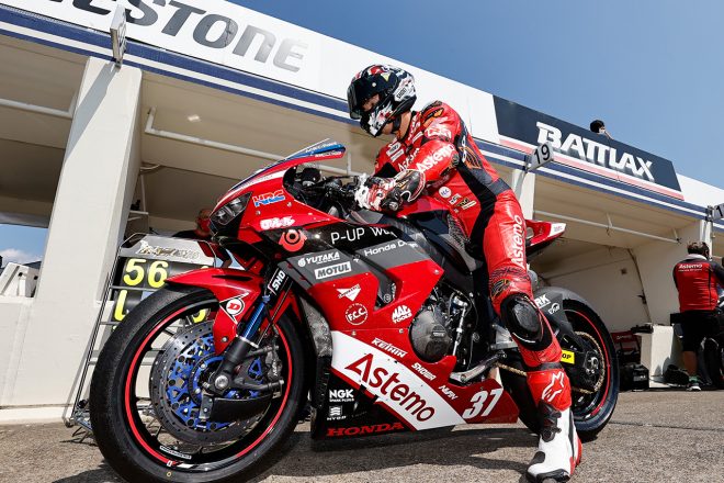 渡辺一馬（Astemo Honda Dream SI Racing）／2021全日本ロード第4戦筑波 特別スポーツ走行