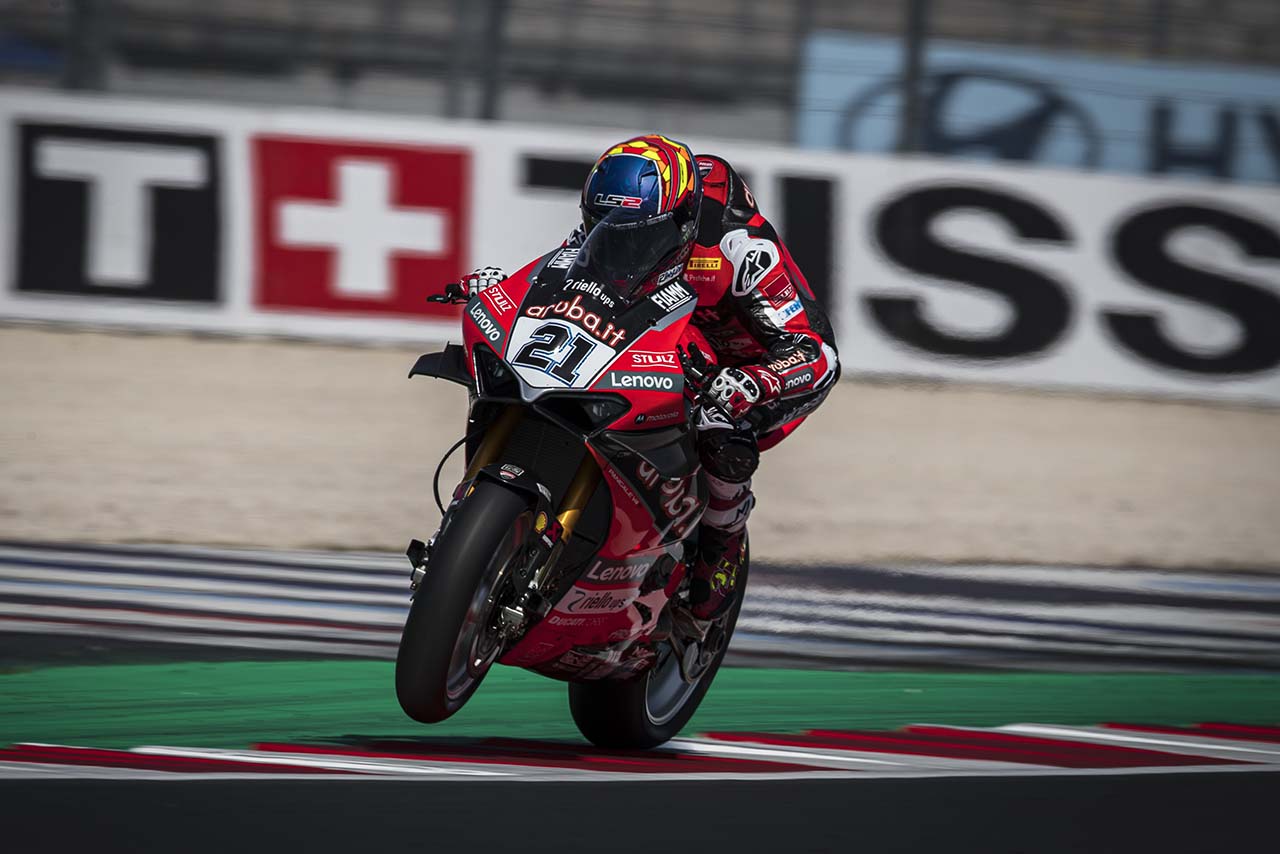 2021年SBK第3戦イタリア：マイケル・ルーベン・リナルディ（Aruba.it Racing - Ducati）