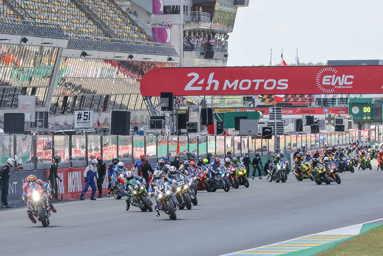 2021EWC第1戦ル・マン24時間 スタートシーン