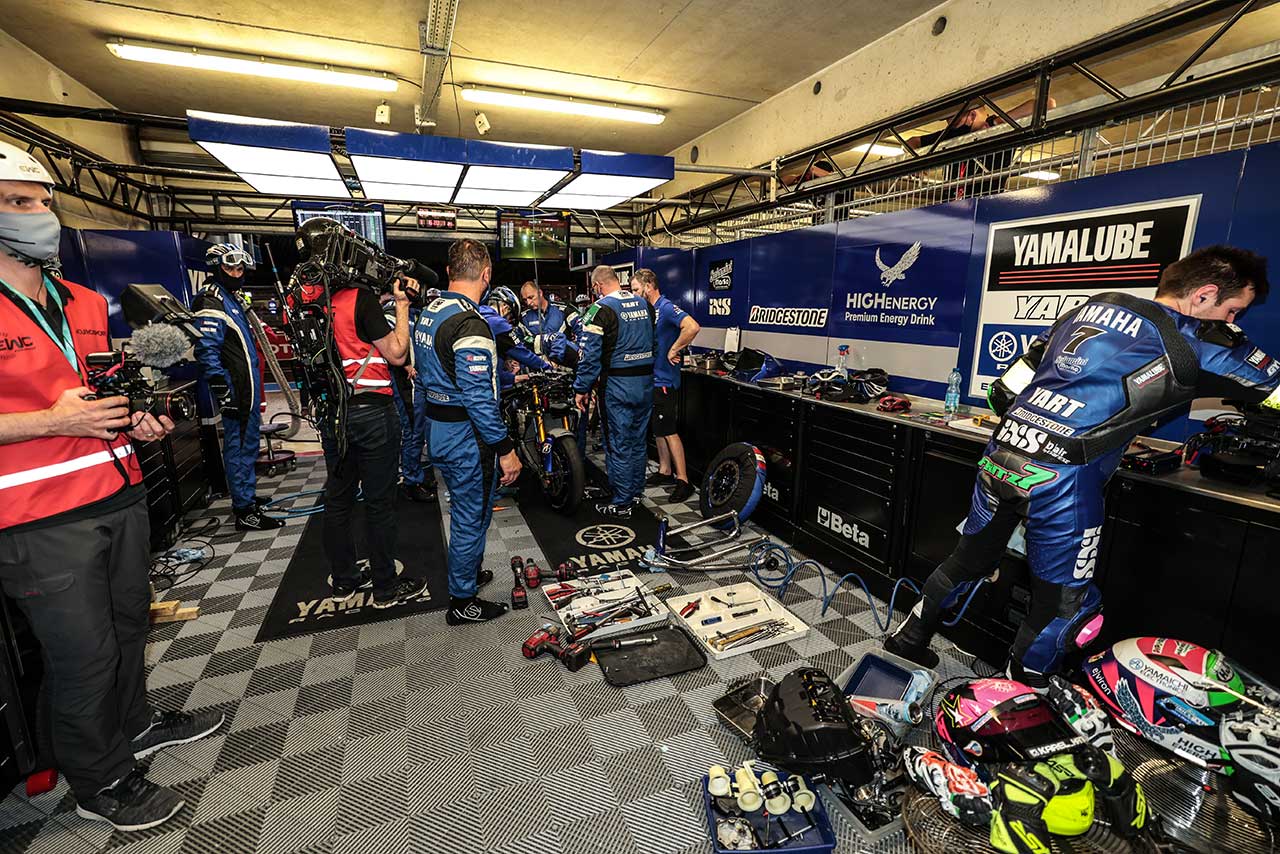 エンジントラブルでリタイアしたYART - Yamaha Official Team EWC／2021EWC第1戦ル・マン24時間