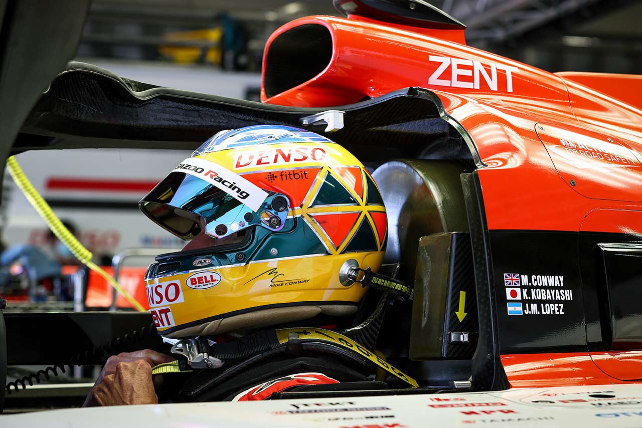 7号車GR010ハイブリッドのアタックを担当したマイク・コンウェイ