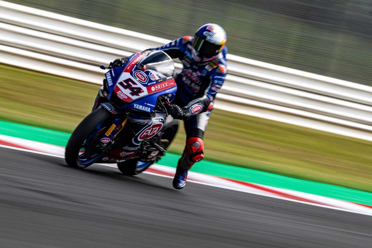 2021年SBK第3戦エミリア・ロマーニャ　トプラク・ラズガットリオグル（Pata Yamaha with BRIXX WorldSBK）