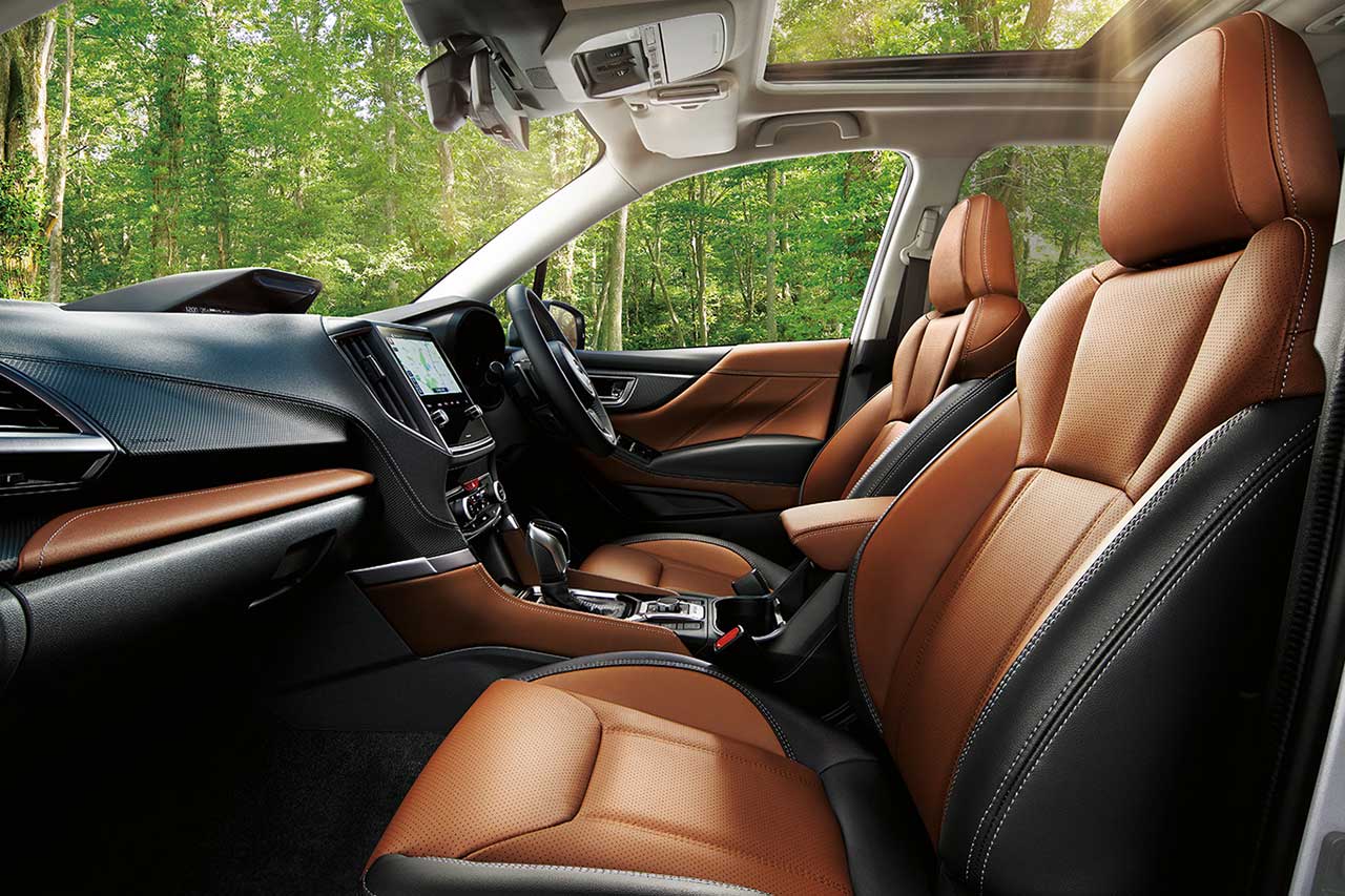 スバル・フォレスター大幅改良モデルのインテリア