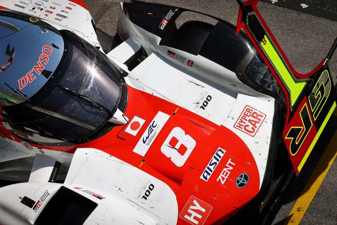 2連勝でランキング首位をいくTGRの8号車GR010ハイブリッド陣営
