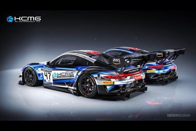 スパ24時間に参戦するKCMGのポルシェ911 GT3 R