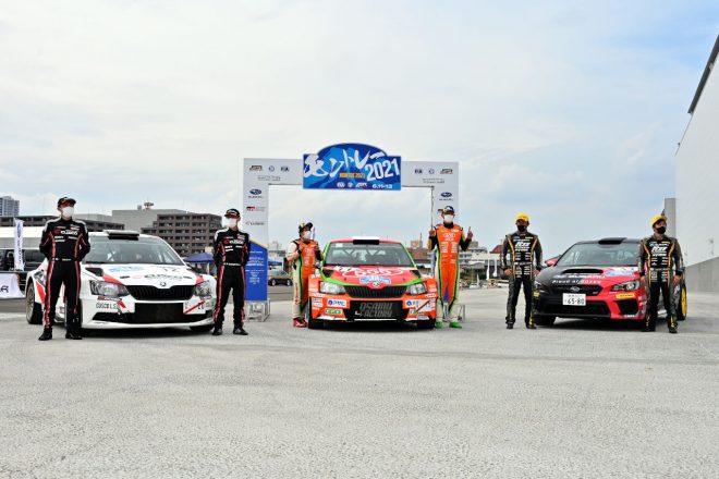 2021全日本ラリー第6戦モントレー JN1クラス表彰式