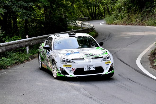 ヘイキ・コバライネン／北川紗衣組（Rally Team AICELLO／トヨタ86CS-R3）