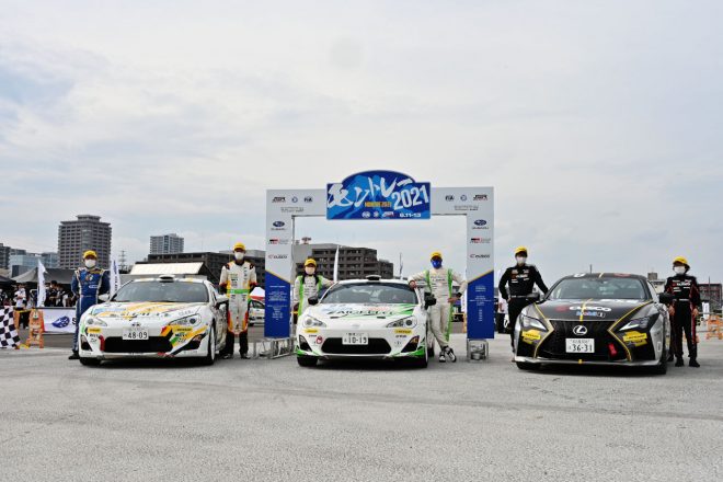 2021全日本ラリー第6戦モントレー　JN2クラス表彰式