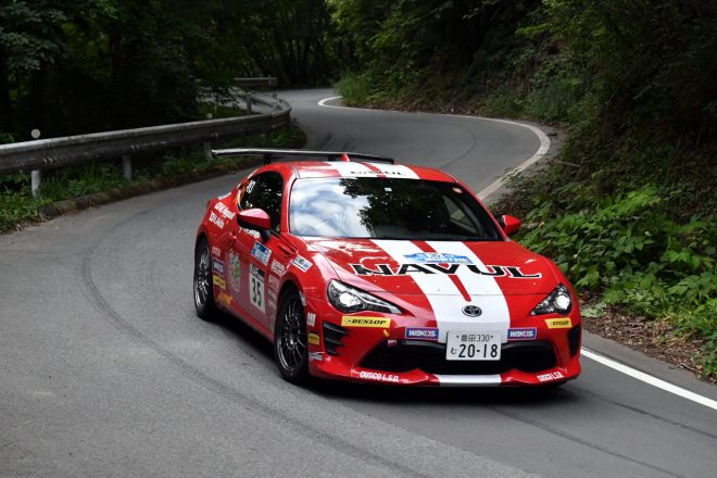 長崎雅志／秋田典昭組（名古屋トヨペットNAVUL／トヨタ86）