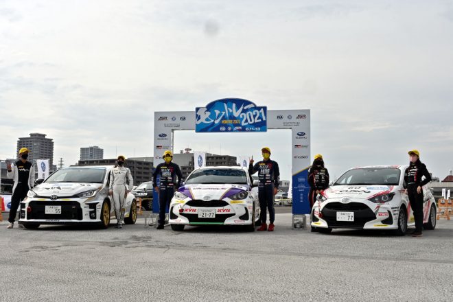 2021全日本ラリー第6戦モントレー　JN6クラス表彰式