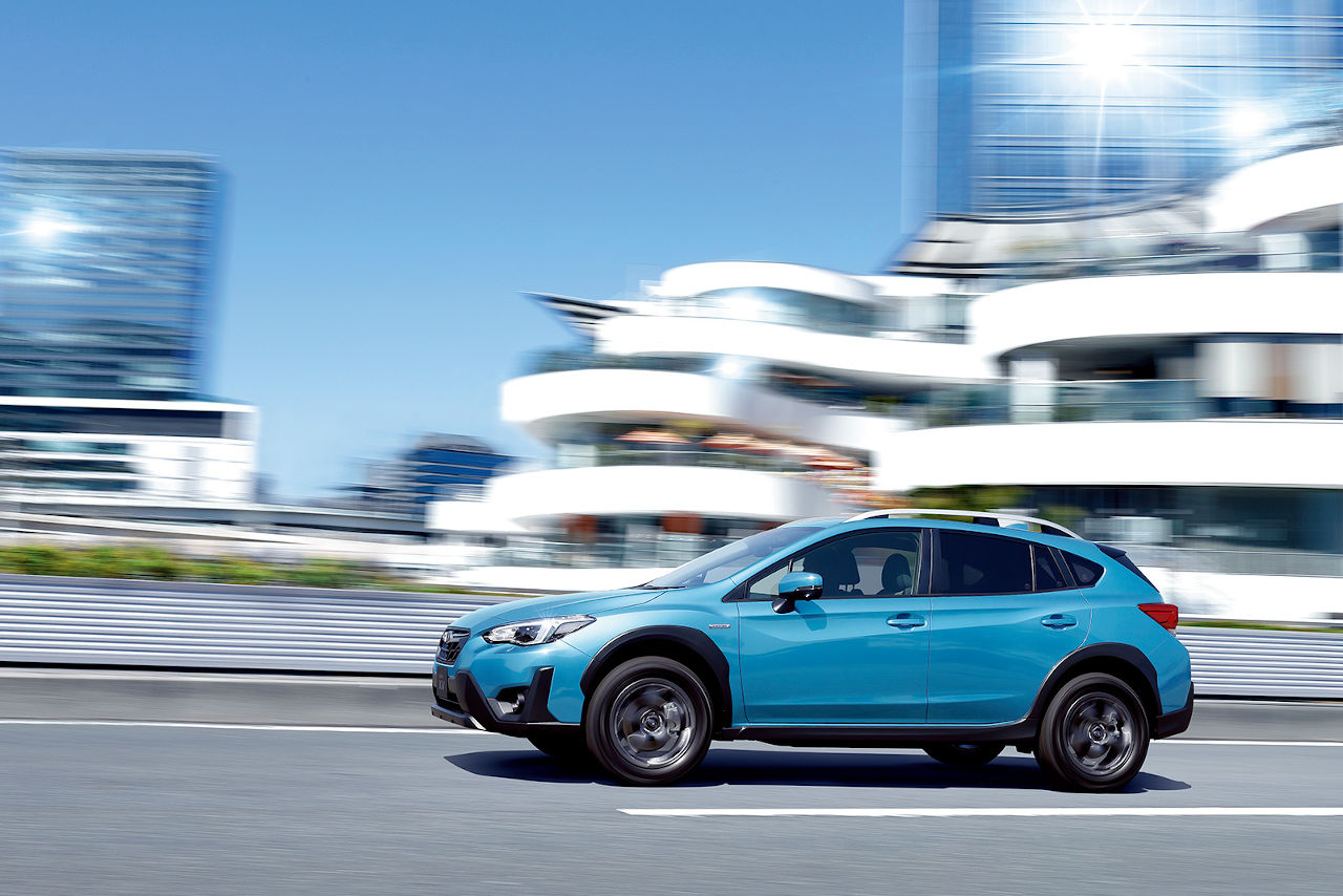 SUBARU XV特別仕様車“2.0e-L EyeSight Smart Edition” （走行イメージ）