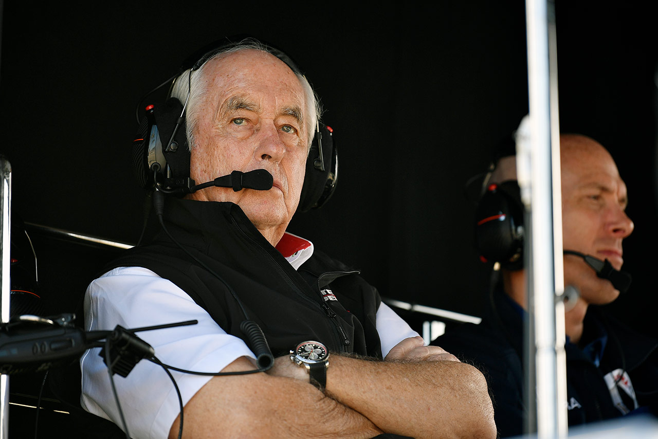 チーム・ペンスキーを率いるロジャー・ペンスキー