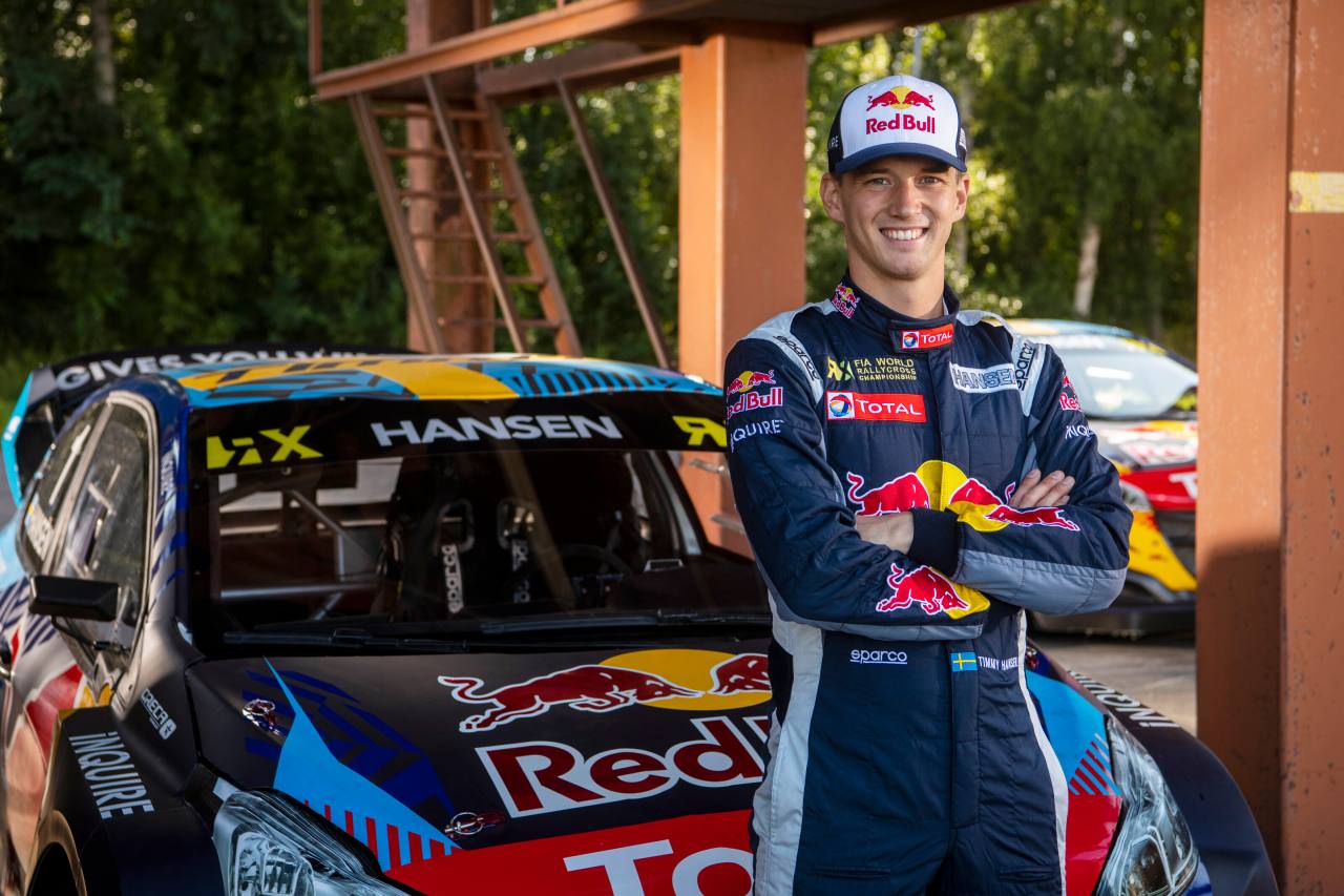 2021年もHansen World RX Team（ハンセン・ワールドRXチーム）からフル参戦を表明したティミー・ハンセン