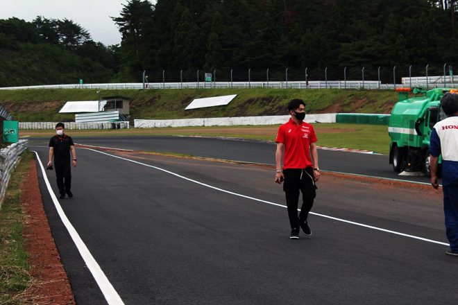 2021年スーパーフォーミュラ第4戦SUGO金曜