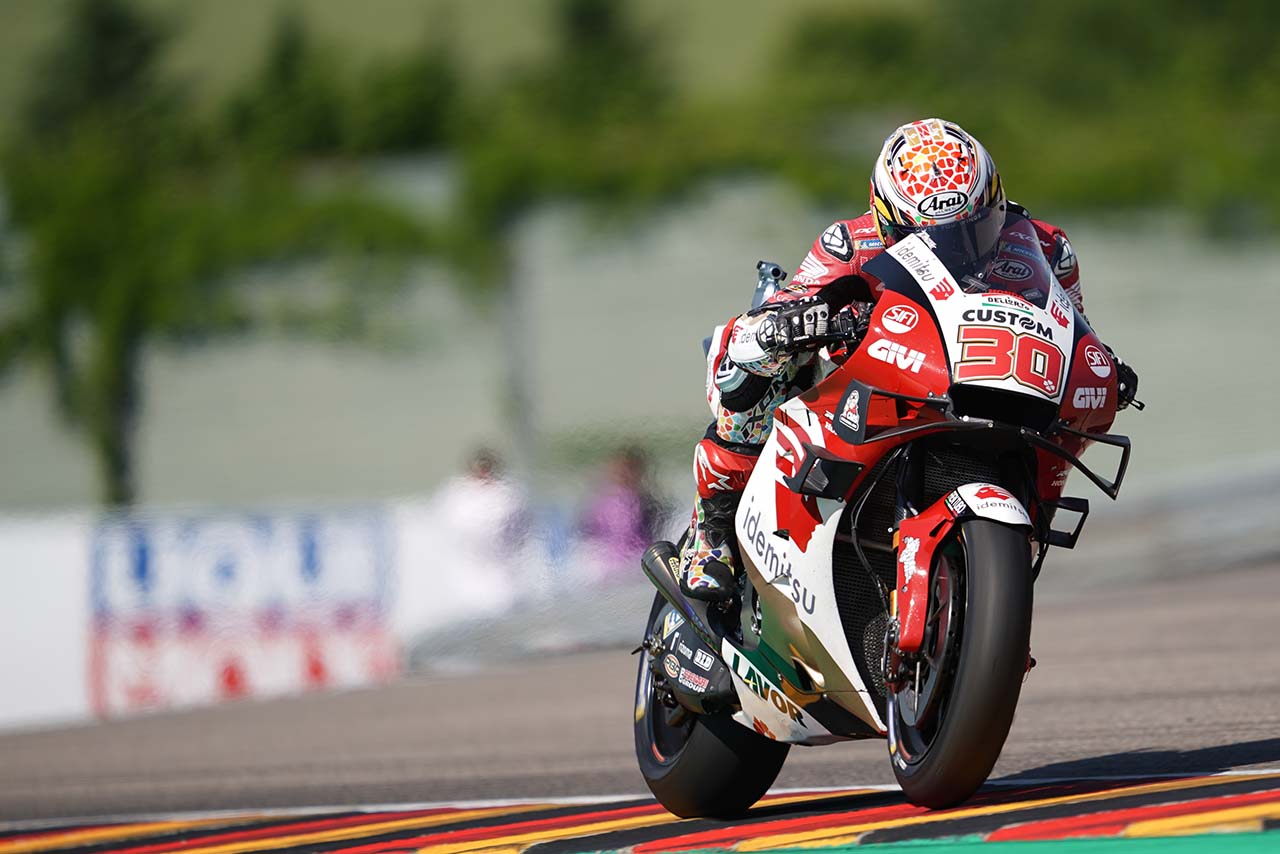 2021年MotoGP第8戦ドイツGP：中上貴晶（LCRホンダ・イデミツ）