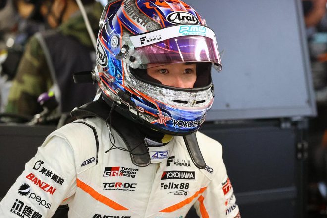 2021スーパーフォーミュラ第4戦SUGO　阪口晴南（P.MU/CERUMO・INGING）