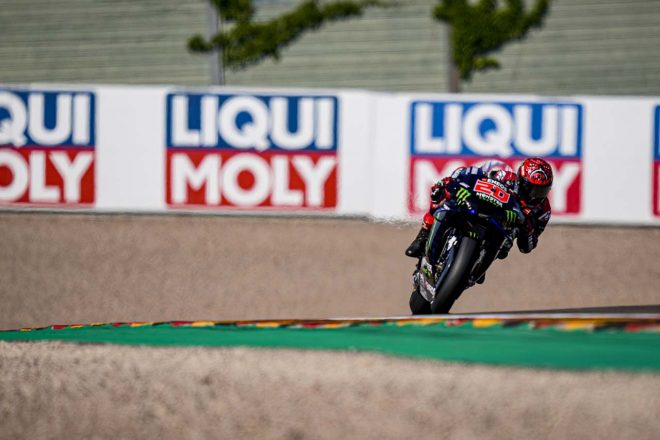 2021年MotoGP第8戦ドイツGP：ファビオ・クアルタラロ（モンスターエナジー・ヤマハMotoGP）