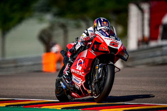 2021年MotoGP第8戦ドイツGP　ヨハン・ザルコ（プラマック・レーシング）がポールポジションを獲得