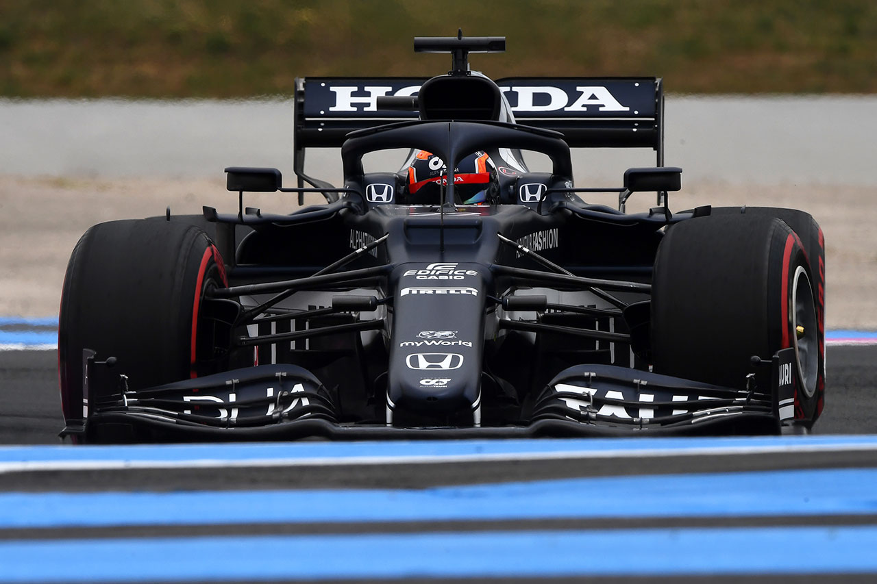 2021年F1第7戦フランスGP　角田裕毅（アルファタウリ・ホンダ）