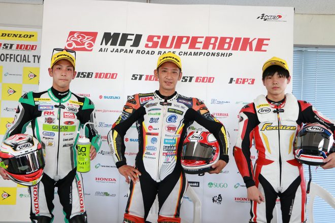 2021全日本ロード第4戦筑波 J-GP3クラス レース2 トップ3