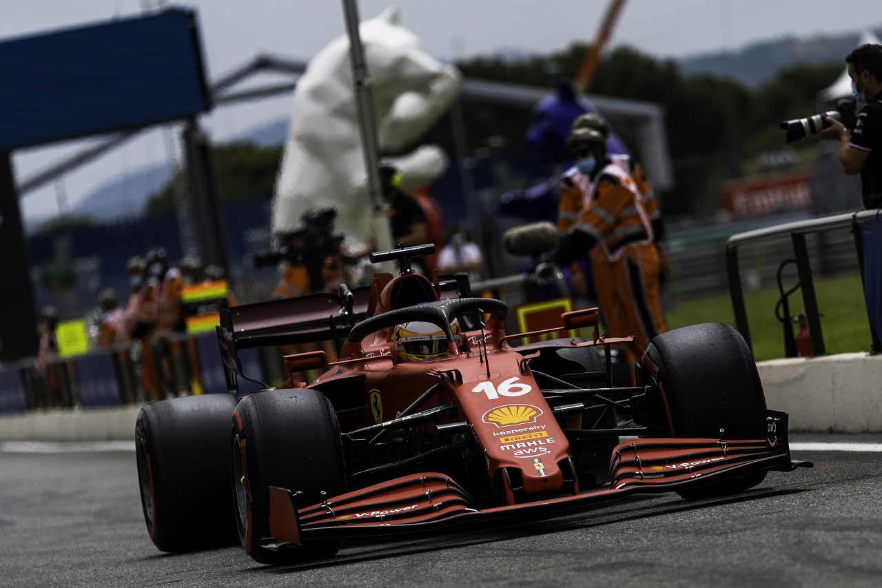 2021年F1第7戦フランスGP　シャルル・ルクレール（フェラーリ）