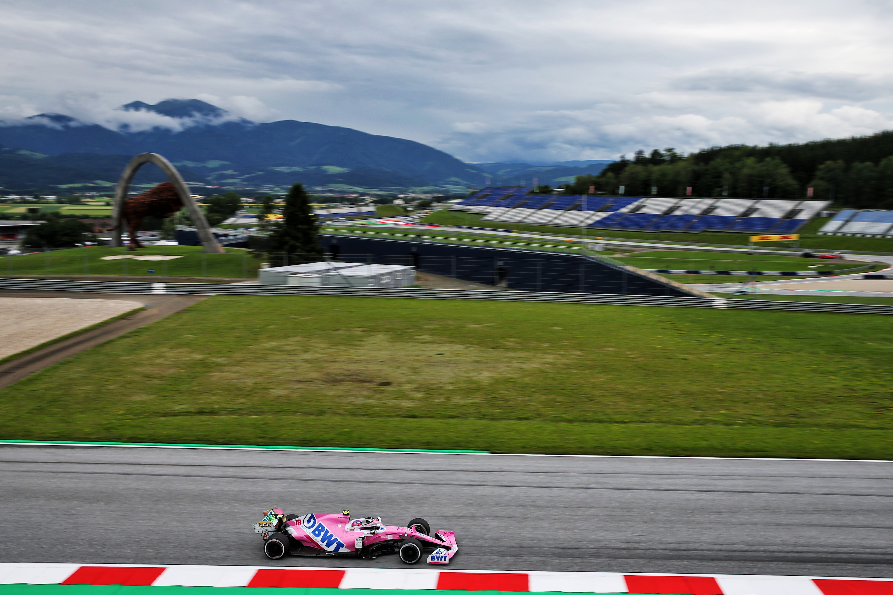 2020年F1開幕戦オーストリアGPでのランス・ストロール（レーシングポイント）