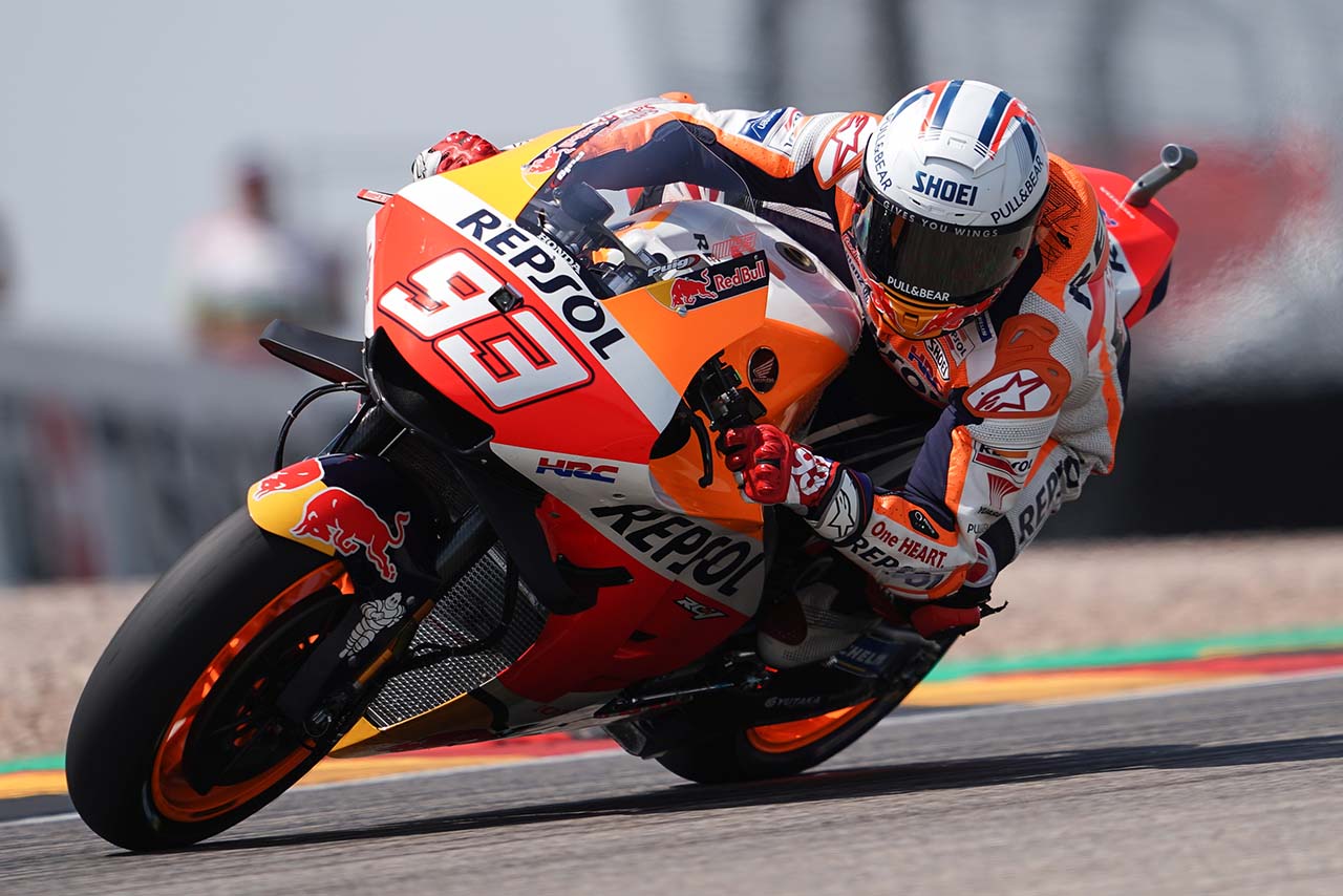 2021年MotoGP第8戦ドイツGP：マルク・マルケス（レプソル・ホンダ・チーム）