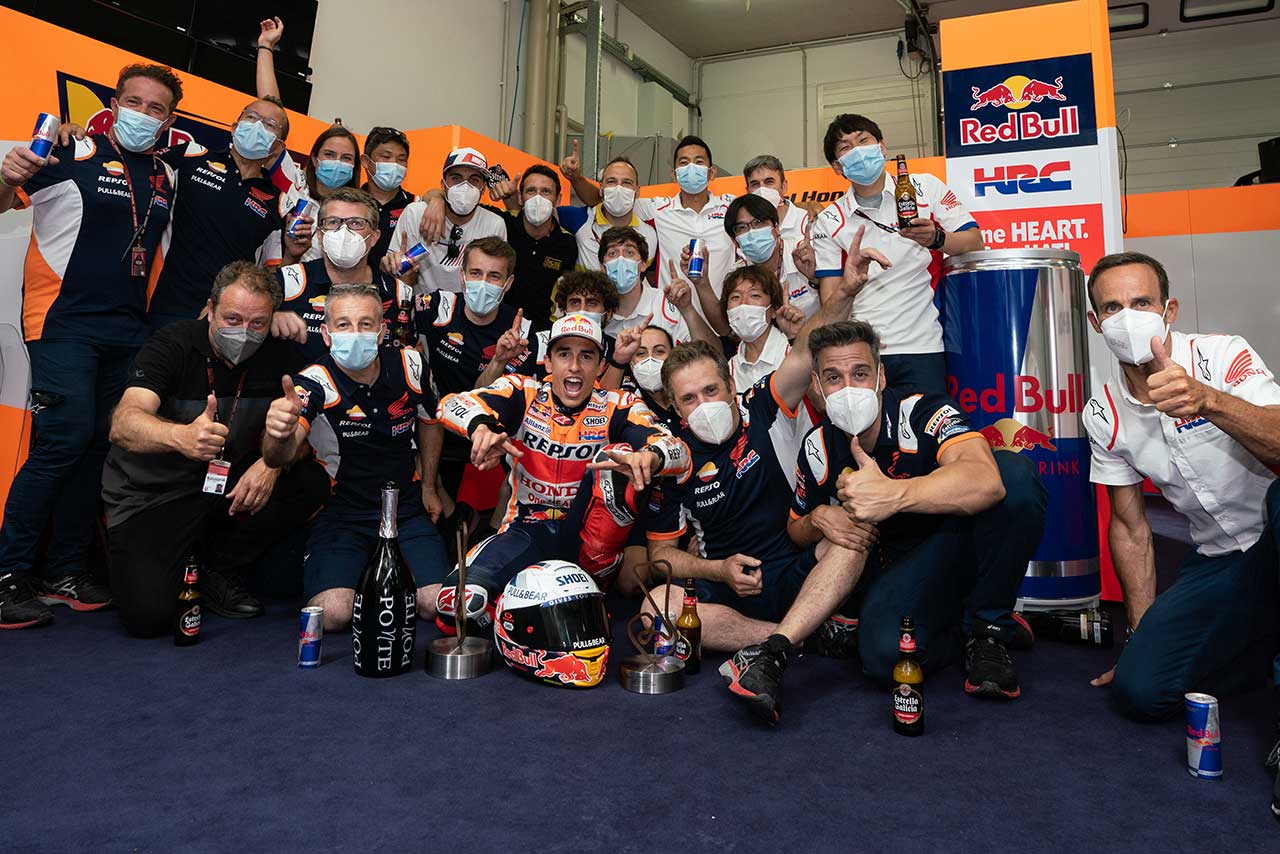 2021年MotoGP第8戦ドイツGP　マルク・マルケス（レプソル・ホンダ・チーム）