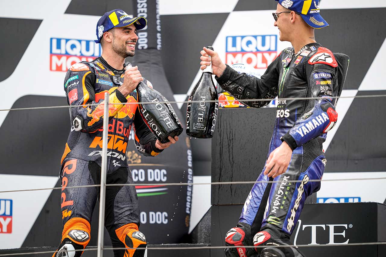 2021年MotoGP第8戦ドイツGP　ファビオ・クアルタラロ、ミゲール・オリベイラ