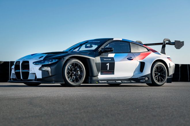 スパ24時間のテストデーに参加するBMW M4 GT3