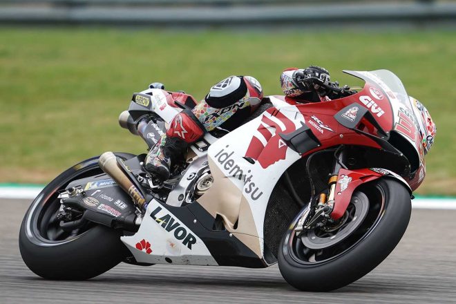 2021年MotoGP第8戦ドイツGP決勝　中上貴晶（LCRホンダ・イデミツ）