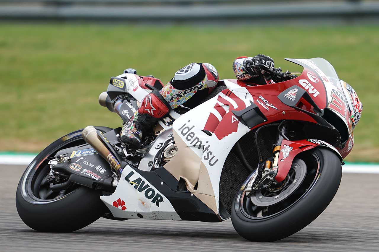 2021年MotoGP第8戦ドイツGP決勝　中上貴晶（LCRホンダ・イデミツ）