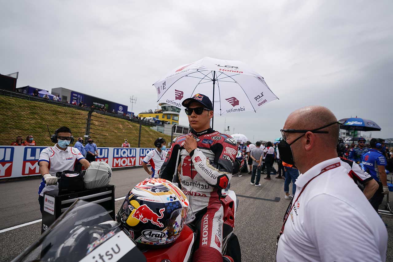 2021年MotoGP第8戦ドイツGP決勝　中上貴晶（LCRホンダ・イデミツ）