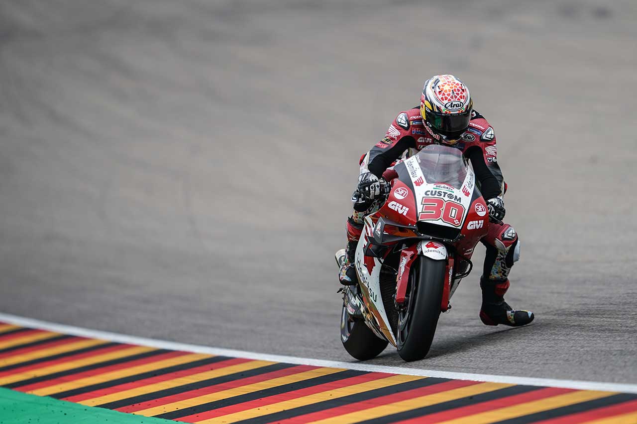 2021年MotoGP第8戦ドイツGP決勝　中上貴晶（LCRホンダ・イデミツ）